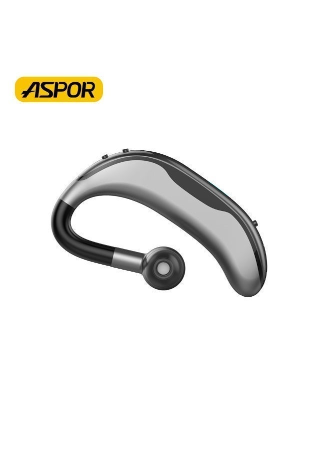 أسبور سماعة أذن لاسلكية ASPOR A602 بتصميم Ear Clip - Image 1